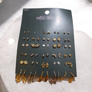 Wild Fable Mixed Metal Earring Collection